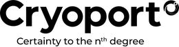 CRYOPORT CERTAINTY TO THE NTH DEGREE trademark