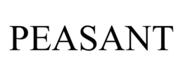 PEASANT trademark