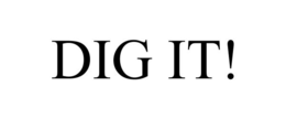DIG IT! trademark