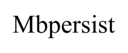 MBPERSIST trademark