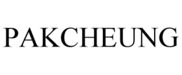 PAKCHEUNG trademark