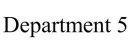 DEPARTMENT 5 trademark