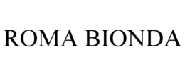 ROMA BIONDA trademark