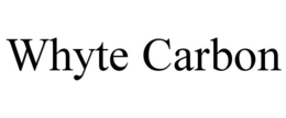 WHYTE CARBON trademark