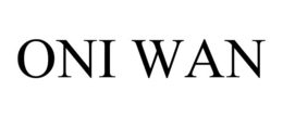 ONI WAN trademark