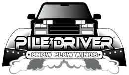 PILE DRIVER SNOW PLOW WINGS trademark