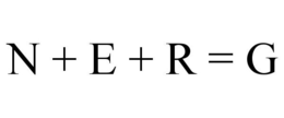 N + E + R = G trademark