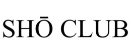 SHO CLUB trademark