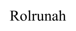 ROLRUNAH trademark