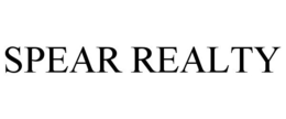 SPEAR REALTY trademark