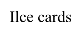 ILCE CARDS trademark