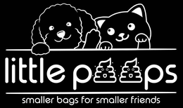 LITTLE POOPS SMALLER BAGS FOR SMALLER FRIENDS trademark