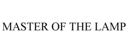 MASTER OF THE LAMP trademark