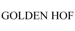 GOLDEN HOF trademark