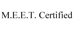 M.E.E.T. CERTIFIED trademark