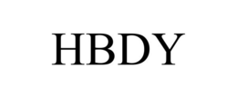 HBDY trademark