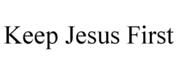 KEEP JESUS FIRST trademark