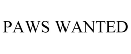 PAWS WANTED trademark