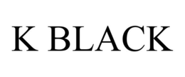 K BLACK trademark