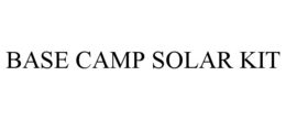 BASE CAMP SOLAR KIT trademark