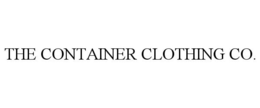 THE CONTAINER CLOTHING CO. trademark