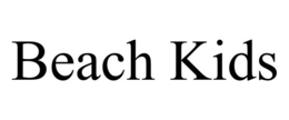 BEACH KIDS trademark