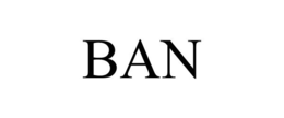 BAN trademark