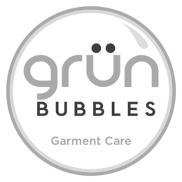 GRÜN BUBBLES GARMENT CARE trademark