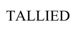 TALLIED trademark