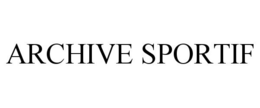 ARCHIVE SPORTIF trademark