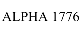ALPHA 1776 trademark