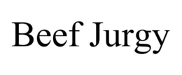 BEEF JURGY trademark