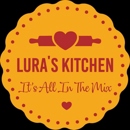 LURA'S KITCHEN IT'S ALL IN THE MIX trademark