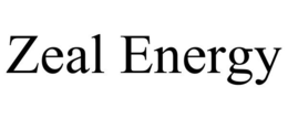 ZEAL ENERGY trademark