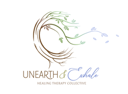 UNEARTH & EXHALE HEALING THERAPY COLLECTIVE trademark