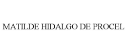 MATILDE HIDALGO DE PROCEL trademark