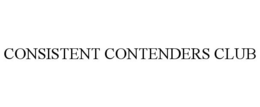 CONSISTENT CONTENDERS CLUB trademark