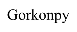 GORKONPY trademark