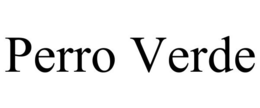 PERRO VERDE trademark