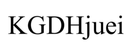 KGDHJUEI trademark