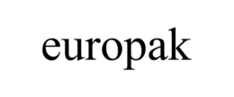 EUROPAK trademark