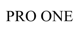 PRO ONE trademark