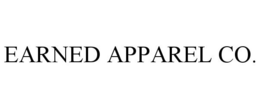 EARNED APPAREL CO. trademark