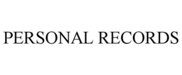 PERSONAL RECORDS trademark