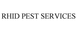 RHID PEST SERVICES trademark