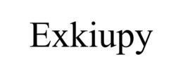 EXKIUPY trademark