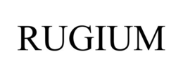 RUGIUM trademark