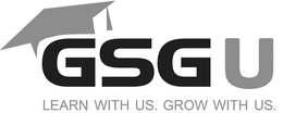 GSG U LEARN WITH US. GROW WITH US. trademark