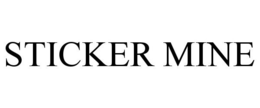 STICKER MINE trademark