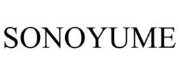 SONOYUME trademark